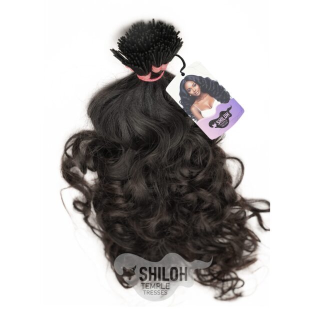 Raw Indian Curly Keratin I-Tips