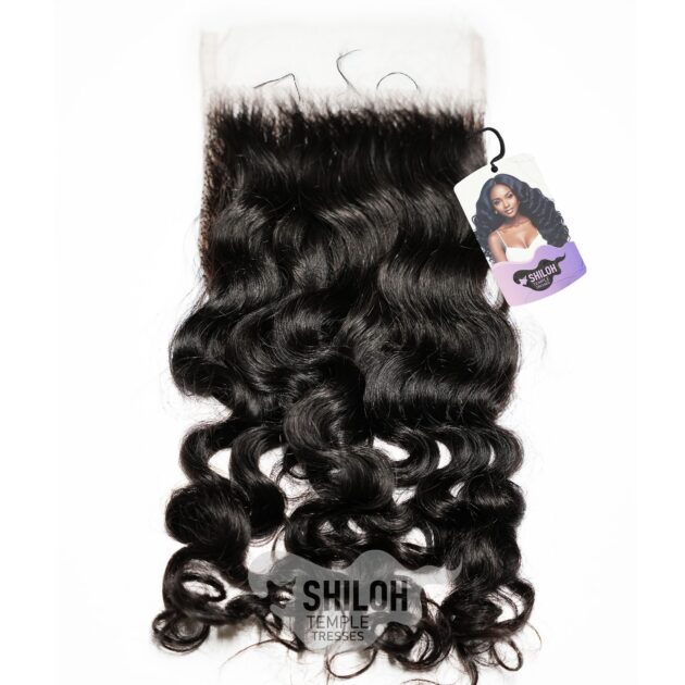 Raw Indian Curly HD Lace Closure
